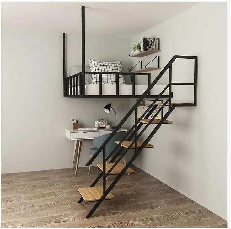 تخت خواب مدرن فلزی مدل B136 یک و نیم نفره همراه با MDF